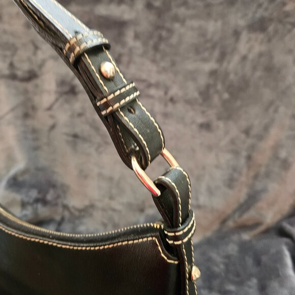 Dooney & Bourke - Black Hobo Shoulder Bag - Pre-owned - Picture 14 of 15